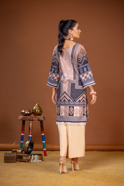 Flower Digital Kurti - FCDP65