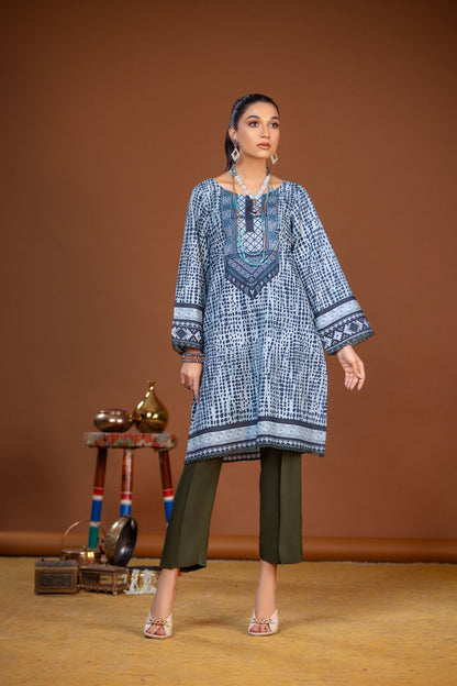 Flower Digital Kurti - FCDP69