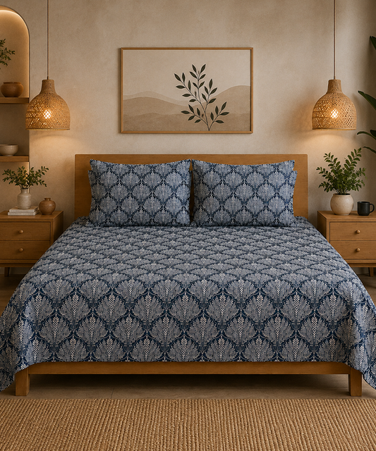 Shine Bed Sheet Set - HTSS73
