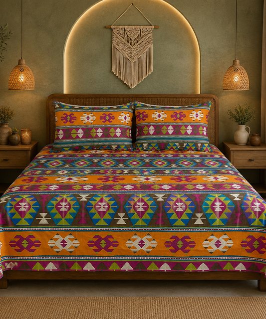 Shine Bed Sheet Set - HTSS77