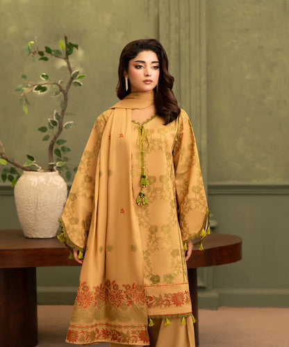 Women Jacquard 3 Piece Suit - JCQ001