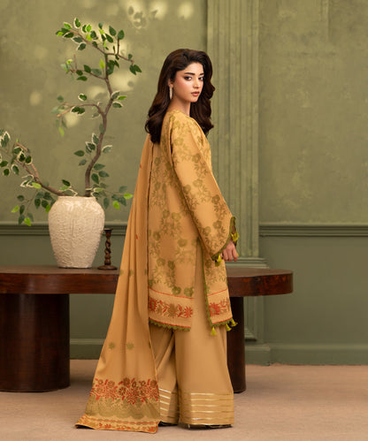 Women Jacquard 3 Piece Suit - JCQ001
