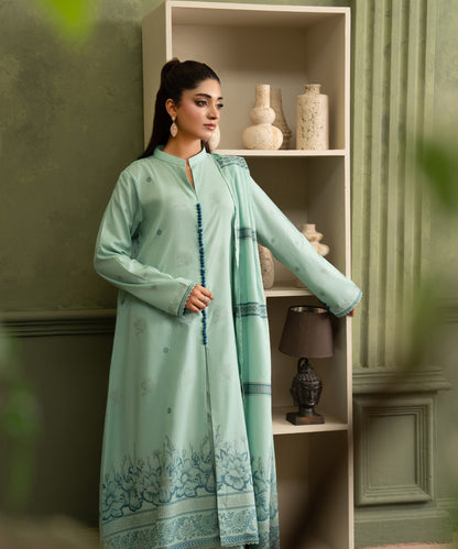 Women Jacquard 3 Piece Suit - JCQ002