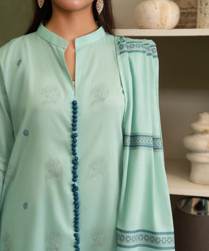 Women Jacquard 3 Piece Suit - JCQ002