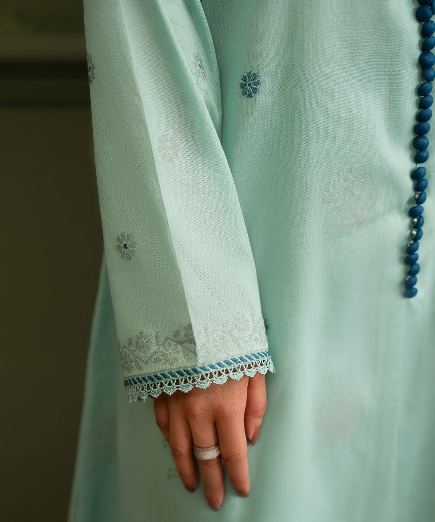 Women Jacquard 3 Piece Suit - JCQ002