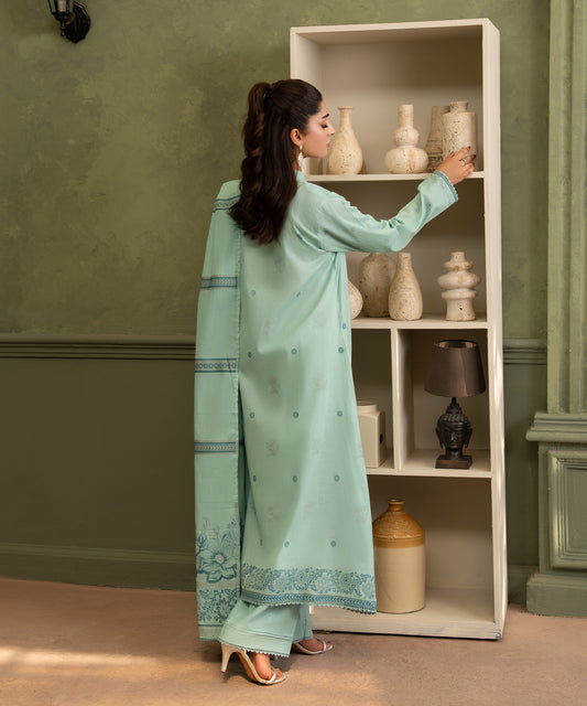 Women Jacquard 3 Piece Suit - JCQ002