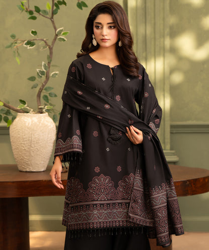 Women Jacquard 3 Piece Suit - JCQ003
