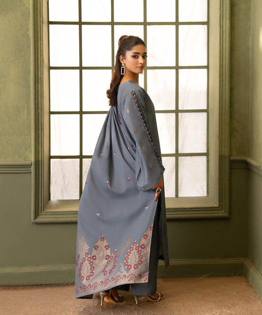 Women Jacquard 3 Piece Suit - JCQ004