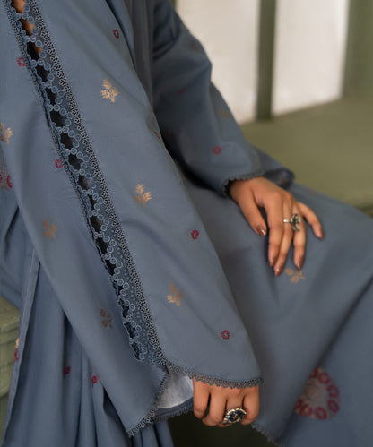 Women Jacquard 3 Piece Suit - JCQ004