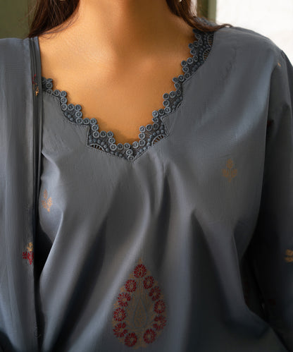 Women Jacquard 3 Piece Suit - JCQ004