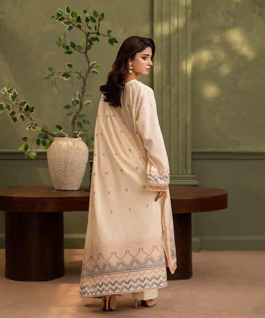 Women Jacquard 3 Piece Suit - JCQ007