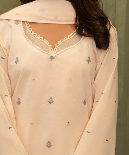 Women Jacquard 3 Piece Suit - JCQ007
