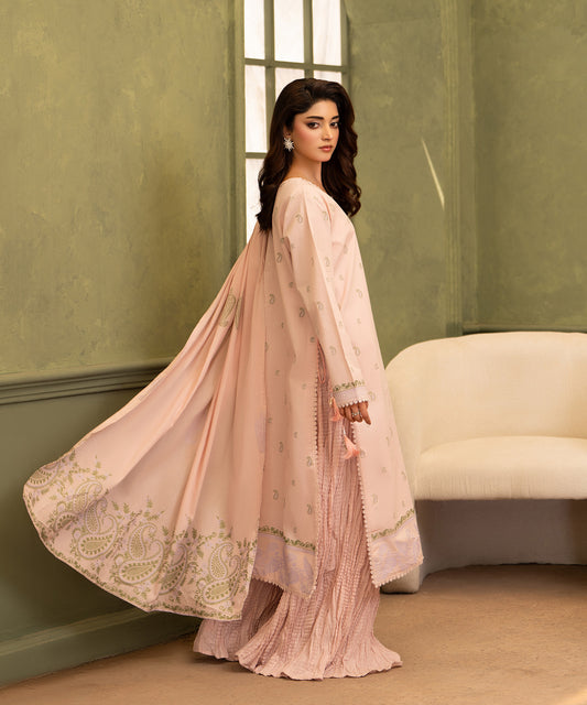 Women Jacquard 3 Piece Suit - JCQ008