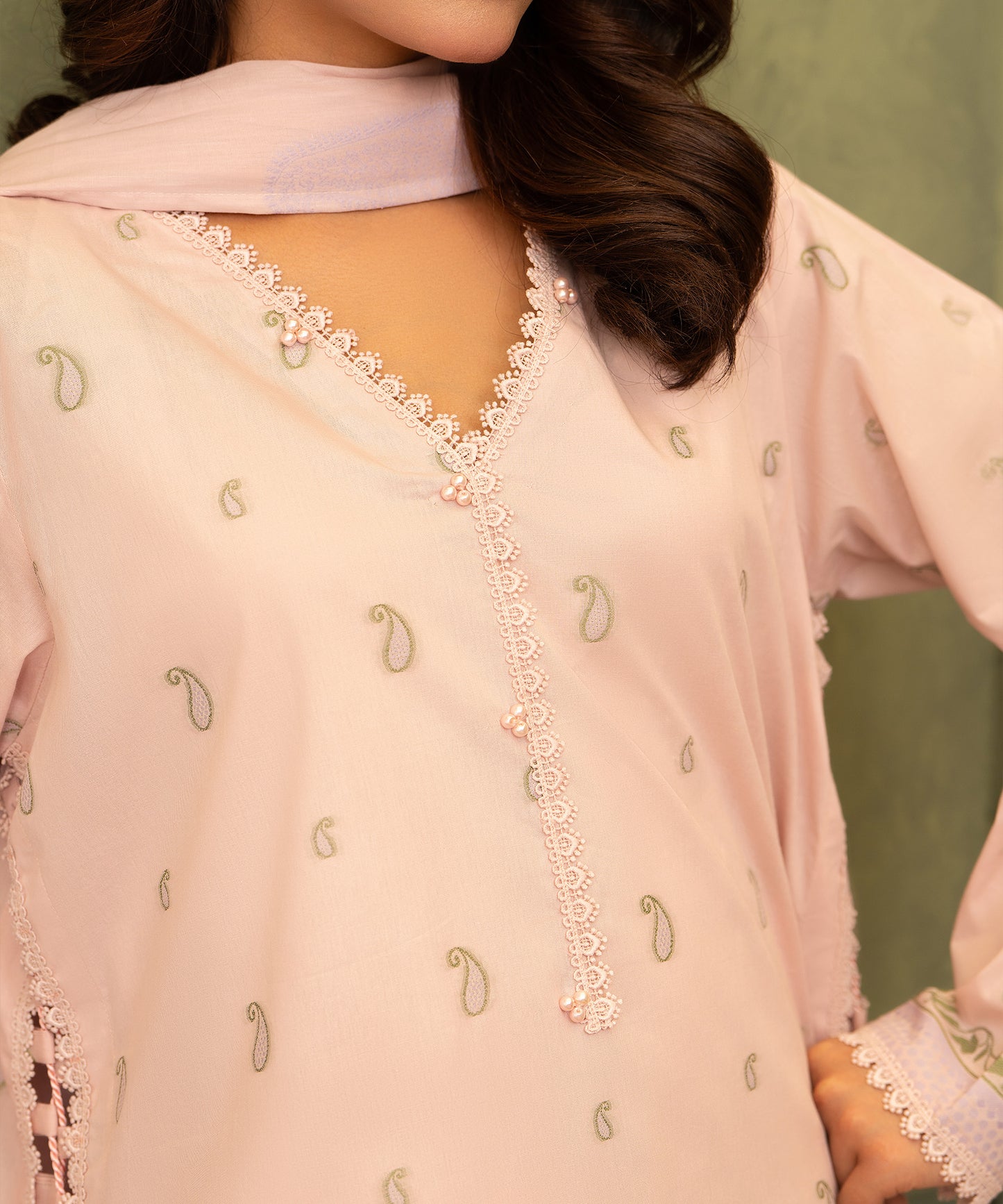 Women Jacquard 3 Piece Suit - JCQ008