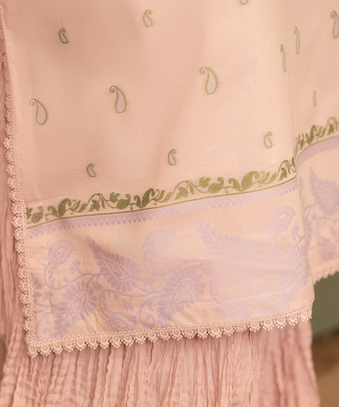 Women Jacquard 3 Piece Suit - JCQ008