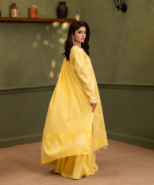 Women Jacquard 3 Piece Suit - JCQ009