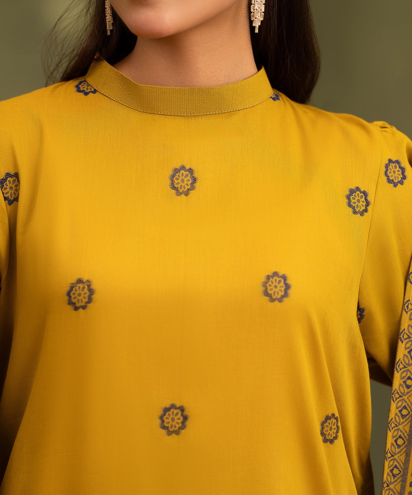 Women Jacquard 3 Piece Suit - JCQ010
