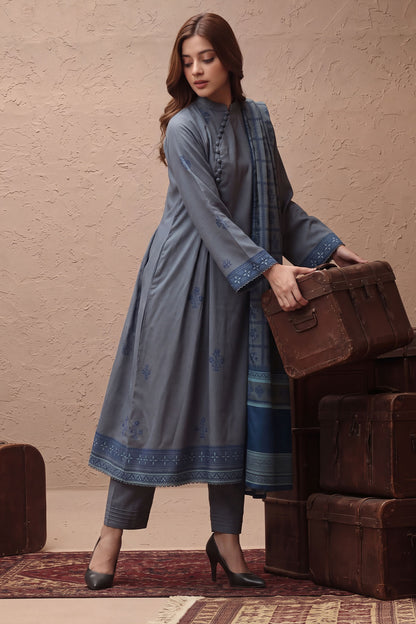 Women Jacquard 3 Piece Suit - JCQ021