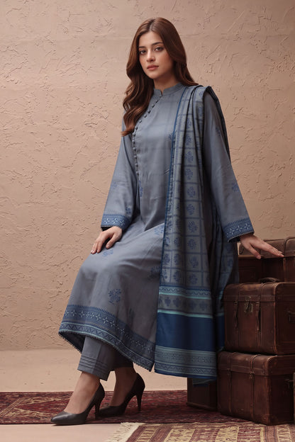 Women Jacquard 3 Piece Suit - JCQ021