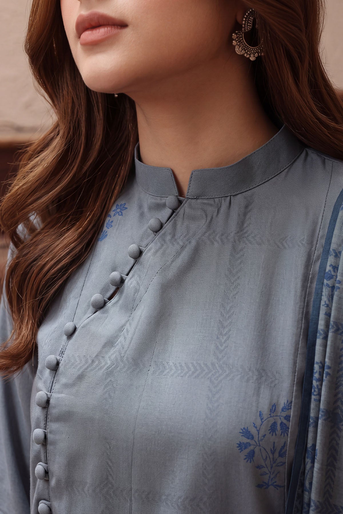 Women Jacquard 3 Piece Suit - JCQ021