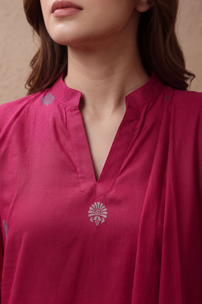 Women Jacquard 3 Piece Suit - JCQ022