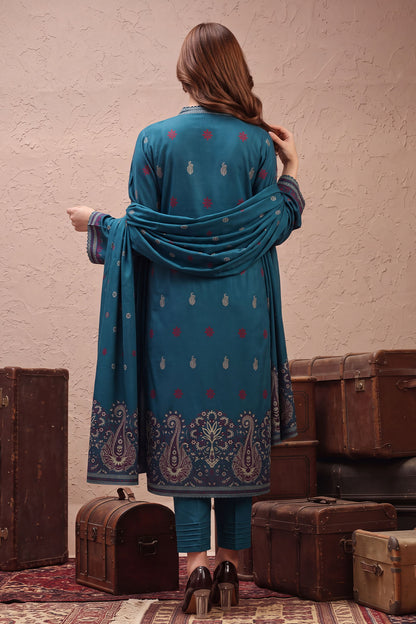 Women Jacquard 3 Piece Suit - JCQ024