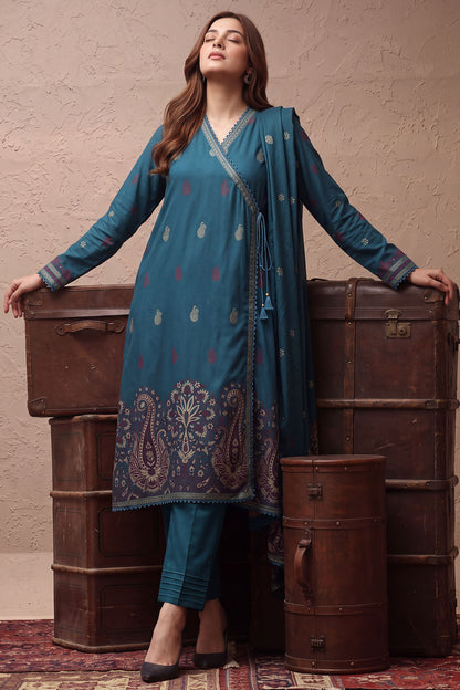 Women Jacquard 3 Piece Suit - JCQ024