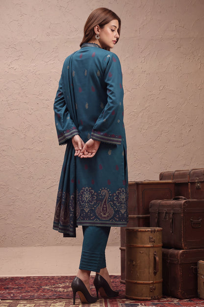 Women Jacquard 3 Piece Suit - JCQ024