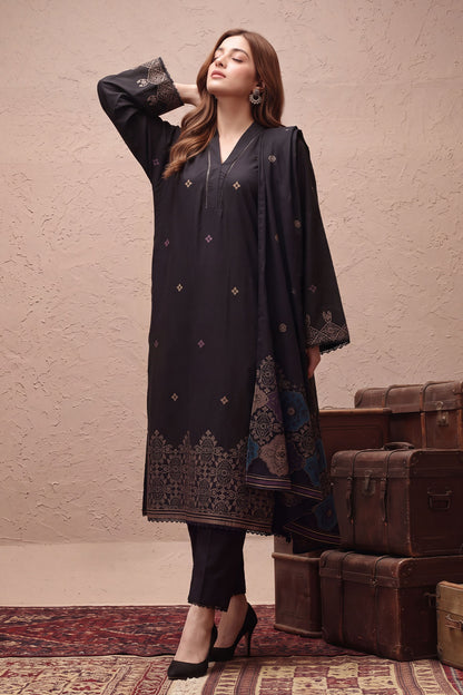 Women Jacquard 3 Piece Suit - JCQ025