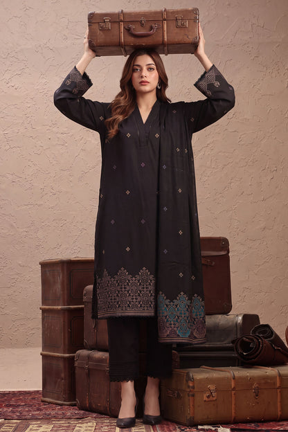 Women Jacquard 3 Piece Suit - JCQ025