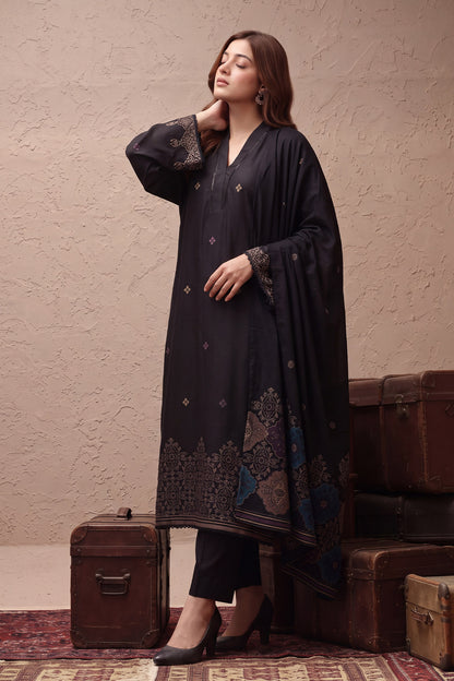 Women Jacquard 3 Piece Suit - JCQ025