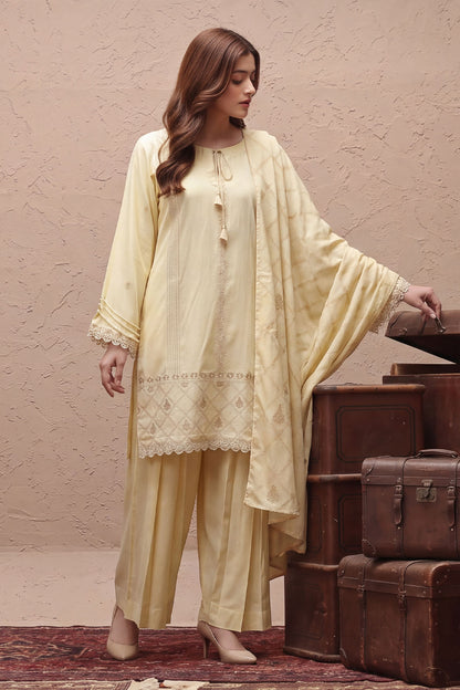 Women Jacquard 3 Piece Suit - JCQ026