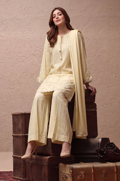 Women Jacquard 3 Piece Suit - JCQ026