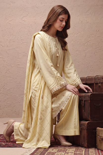 Women Jacquard 3 Piece Suit - JCQ026
