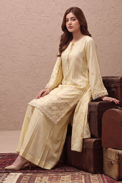 Women Jacquard 3 Piece Suit - JCQ026