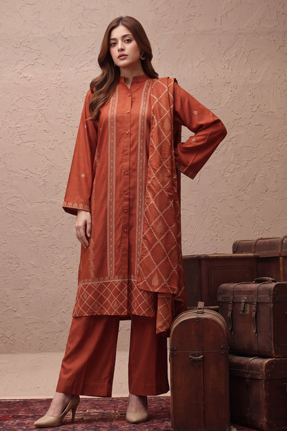 Women Jacquard 3 Piece Suit - JCQ027