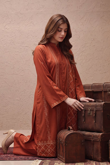 Women Jacquard 3 Piece Suit - JCQ027
