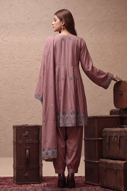 Women Jacquard 3 Piece Suit - JCQ028