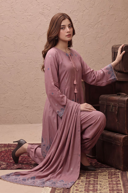 Women Jacquard 3 Piece Suit - JCQ028
