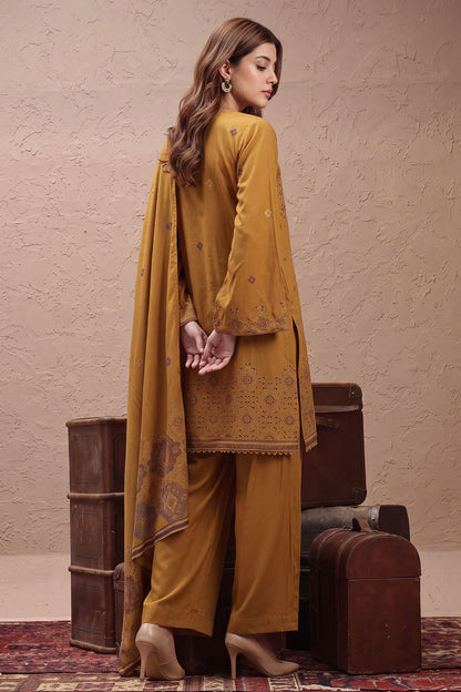 Women Jacquard 3 Piece Suit - JCQ029