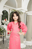 1PC Solid Embroidered Kids Shirt - KDS 584