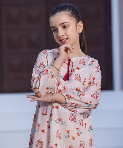 Girls Printed Shirt
