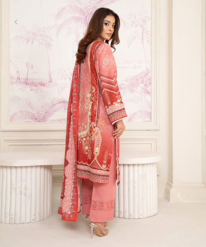 3 Piece Digital Khaddar 142