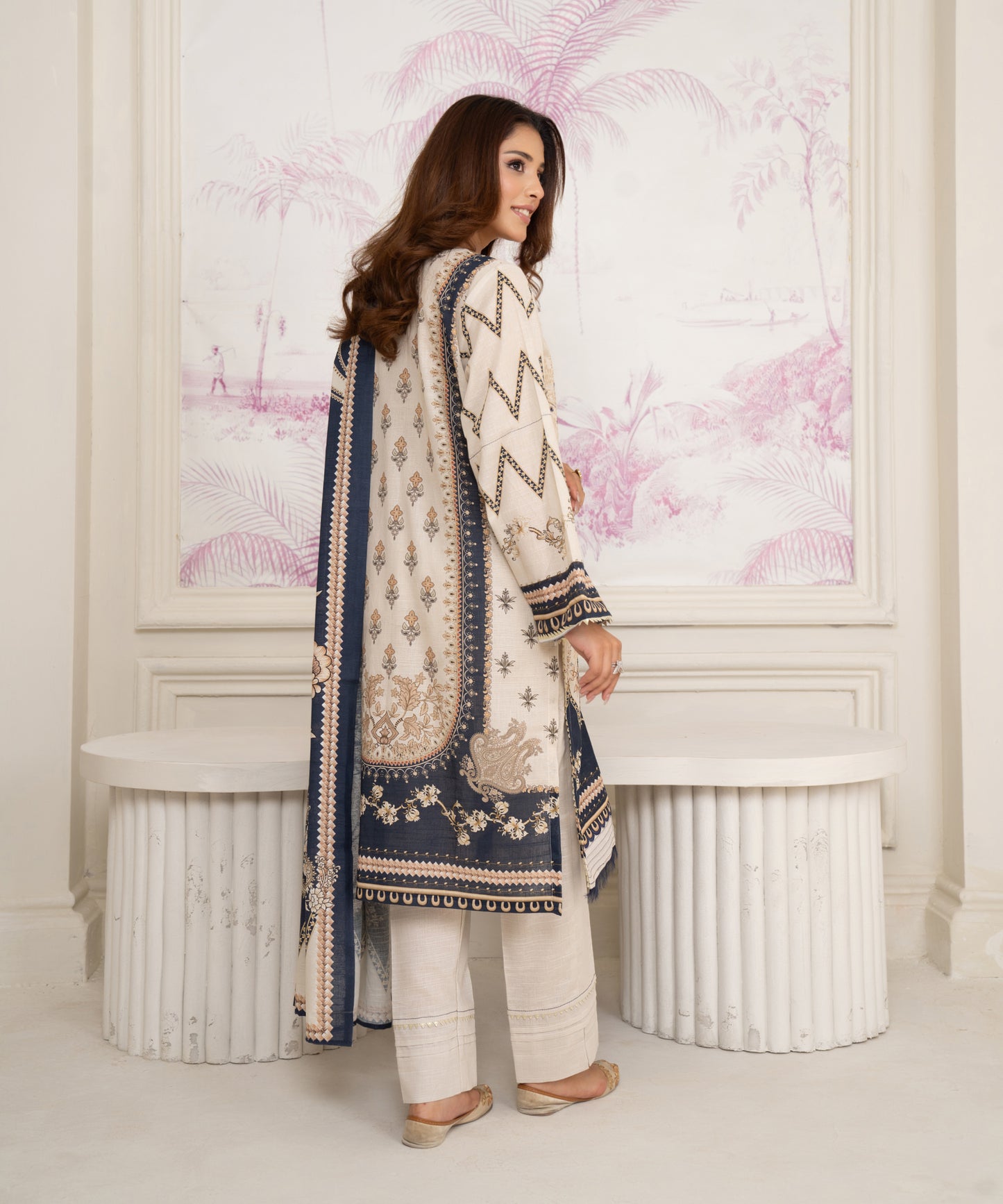 3PC Digital Khaddar 141