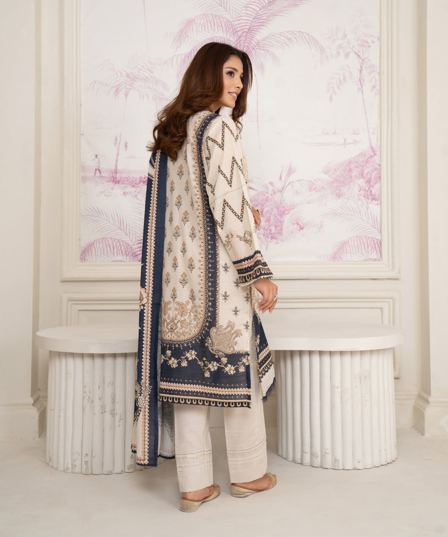 3PC Digital Khaddar 141