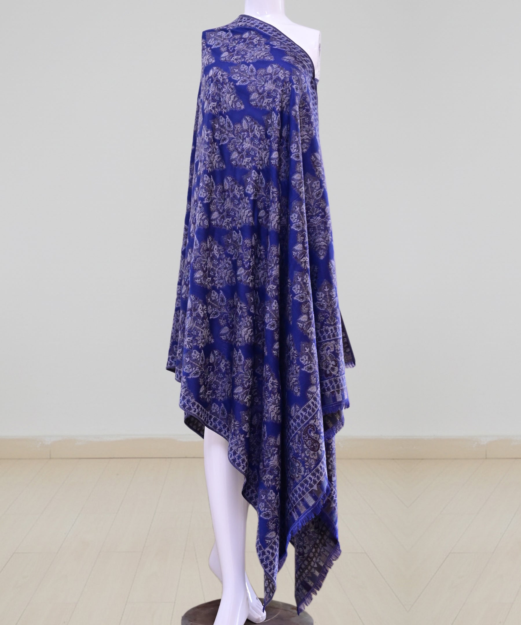 Ladies Shawl 002 - BLU