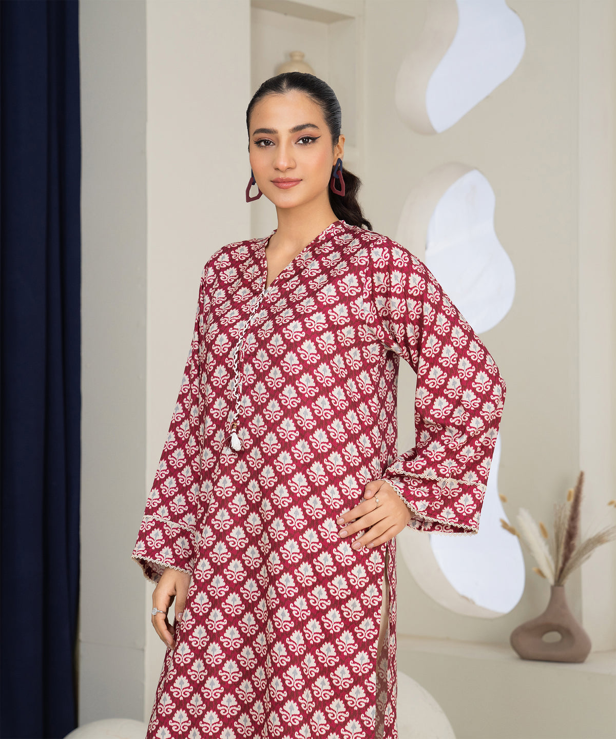 Women Printed Shirt - LDS1035