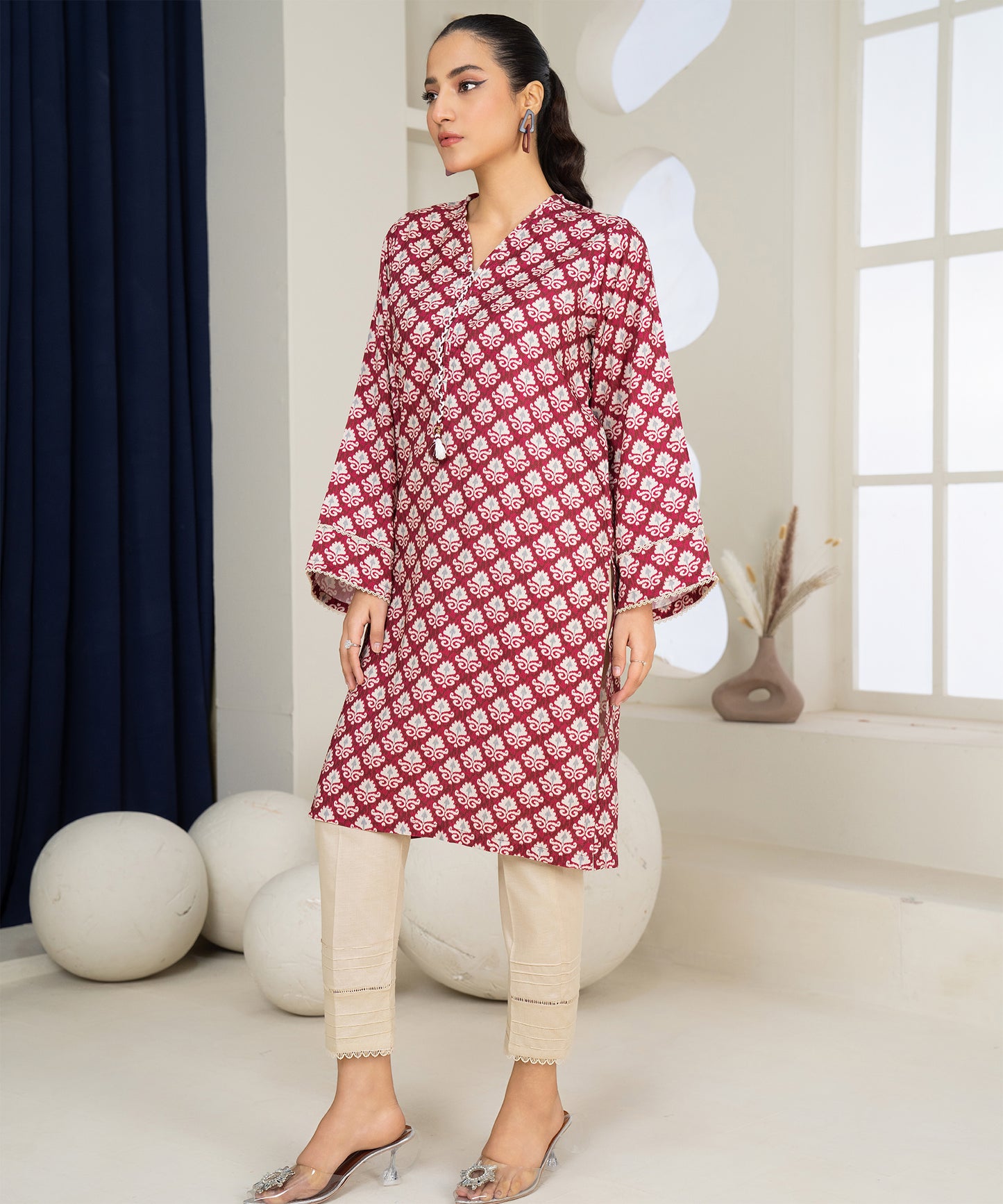 Women Printed Shirt - LDS1035