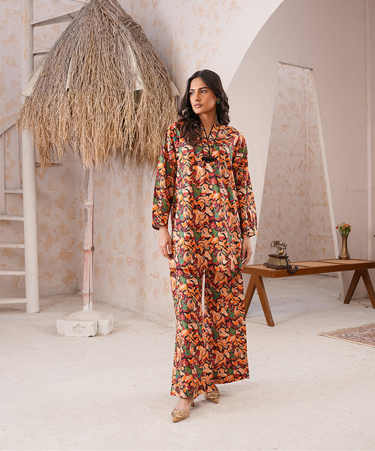 2PC Casual Wear Fusion Suit - LDS 1060