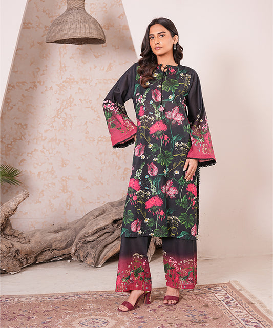 2PC Printed Suit - LDS 1068